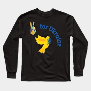 Peace for Aukraine Long Sleeve T-Shirt